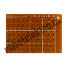 Plošný spoj, univerzální 90x70 1S